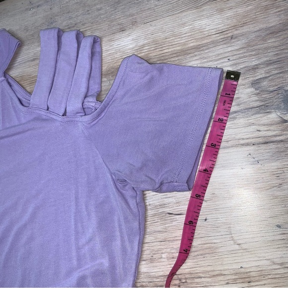 Like New! Venus Strappy One Cold Shoulder High Neck Top - Picture 11 of 14